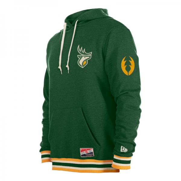 Edmonton Elks - New Era Throwback Brushed Heather Hood