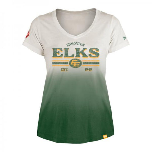 Edmonton Elks New Era Womens Turf Traditions Dip Dye