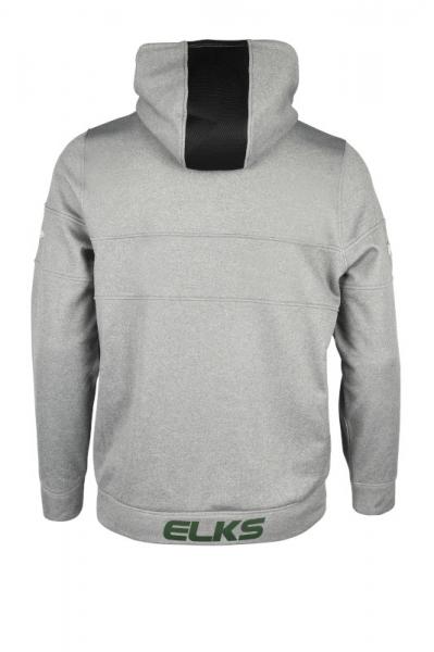 Edmonton Elks New Era Hype 1/4 Zip Hood