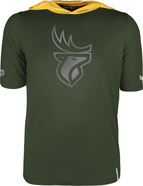 Edmonton Elks New Era Swivel SS Hooded Tee