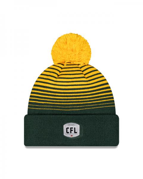 Edmonton Elks New Era Dash Pom Knit Green