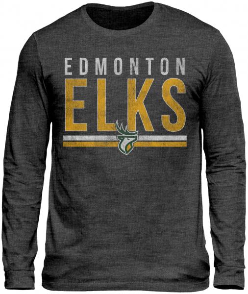Edmonton Elks- Bulletin Mens Extra Mile L/S Tee