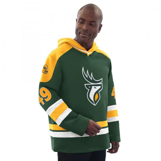 Edmonton Elks Mens Starter Jersey Hood