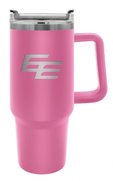 Edmonton Elks 40oz Pink Executive Travel Tumbler