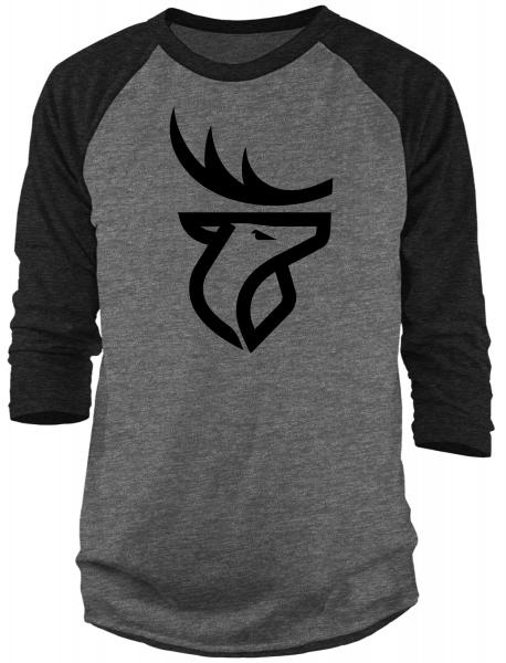 Edmonton Elks- Bulletin Mens Tonal Logo Raglan