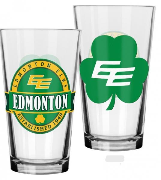 Edmonton Elks - Lucky Glass - 16oz
