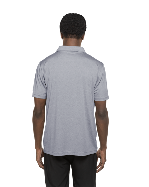 Edmonton Elks - New Era Grey Stripe EE Polo