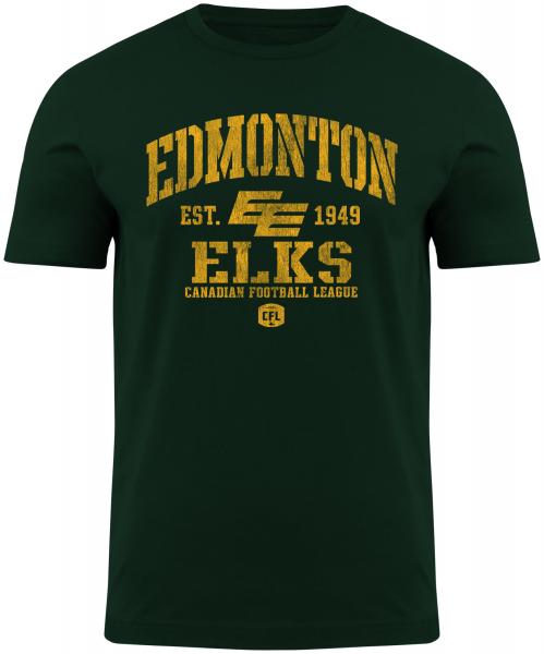 Edmonton Elks - Bulletin Mens Gridiron Tee