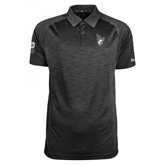 Edmonton Elks- New Era Mens Apex Polo - Black