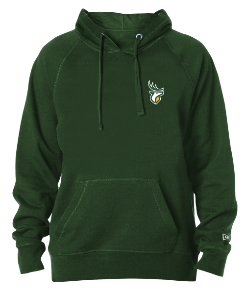 Edmonton Elks- New Era Mens Green Primary Chest Hood