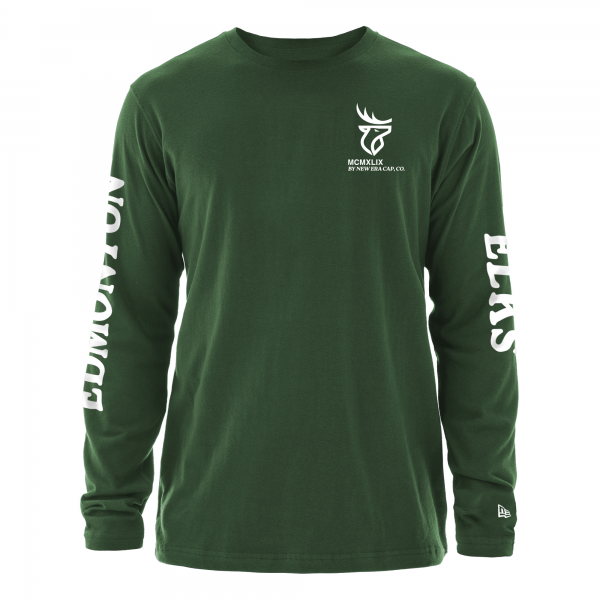 Edmonton Elks- New Era Mens Multi Word L/S Tee