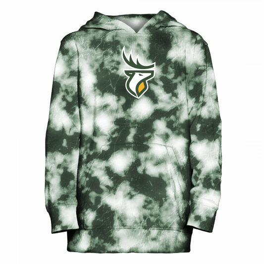 Edmonton Elks- New Era Youth Tie Dye Hood