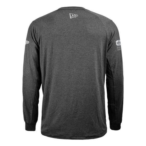 Edmonton Elks- New Era Mens Sideline Rotate L/S Tee - BLK