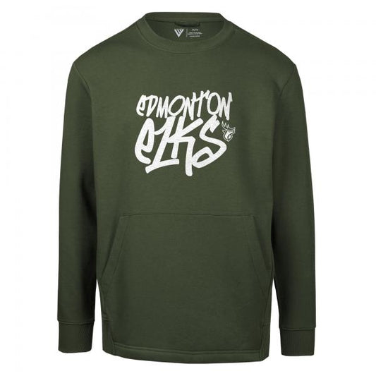 Edmonton Elks -  Levelwear Mens Tagline Alliance Crewneck