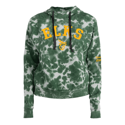 Edmonton Elks - Womens Tie Dye Hood