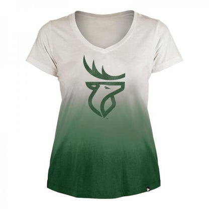 Edmonton Elks - New Era Ladies Throwback Dip Dye Tee