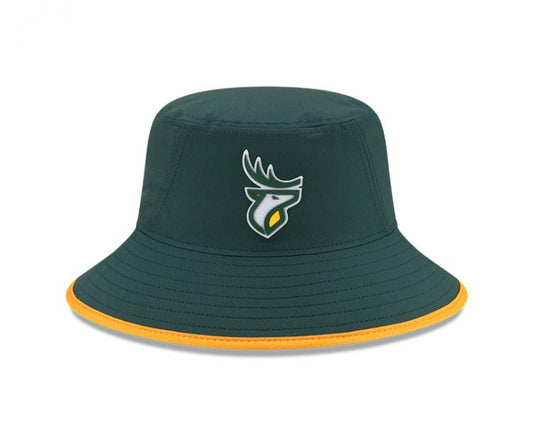 Edmonton Elks New Era Two Colour Bucket Hat Green
