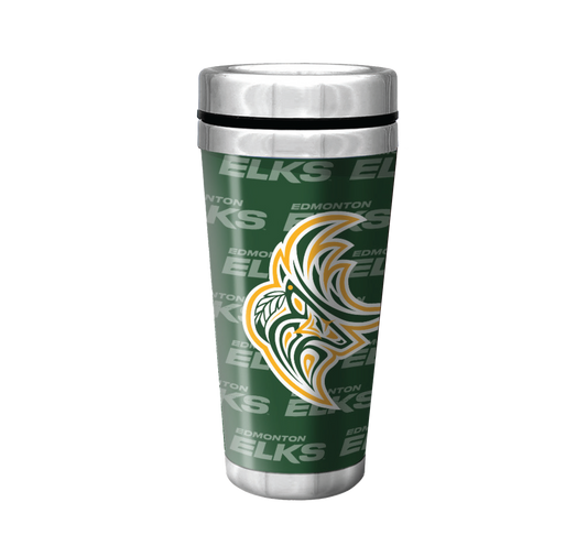 Edmonton Elks Indigenous Logo Travel Mug