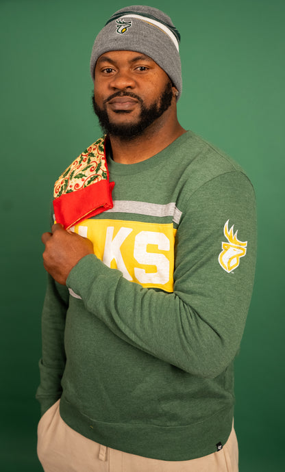 Edmonton Elks- 47 Tribeca Fleece Crew