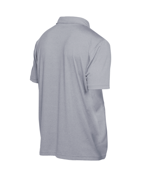 Edmonton Elks - New Era Grey Stripe EE Polo