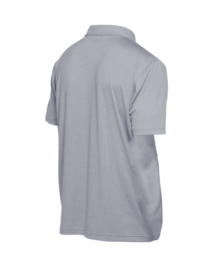 Edmonton Elks - New Era Grey Stripe EE Polo