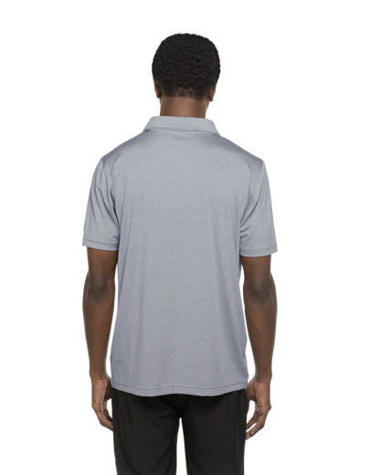 Edmonton Elks - New Era Grey Stripe EE Polo