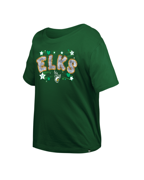 Edmonton Elks - New Era Green Sequin Tee