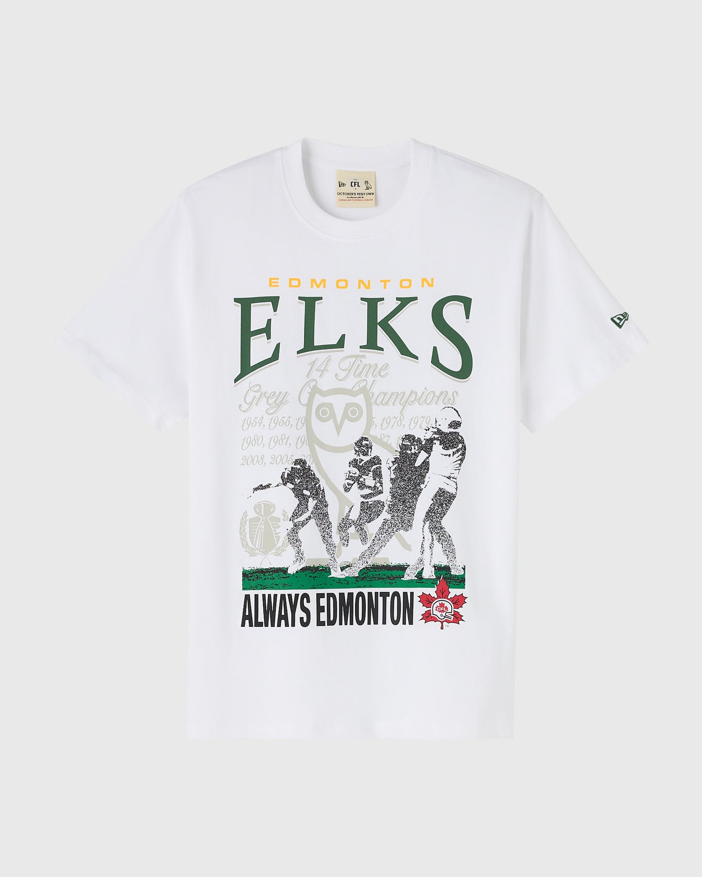Edmonton Elks - New Era OVO X CFL - Always Edmonton Tee