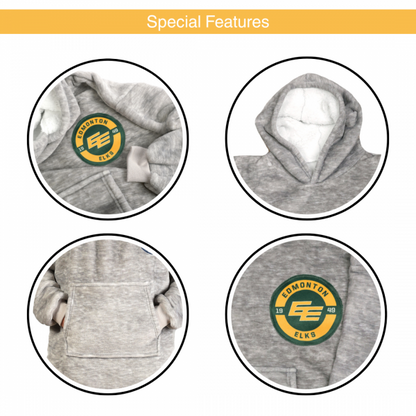 Edmonton Elks - Game Time Hooded Blanket