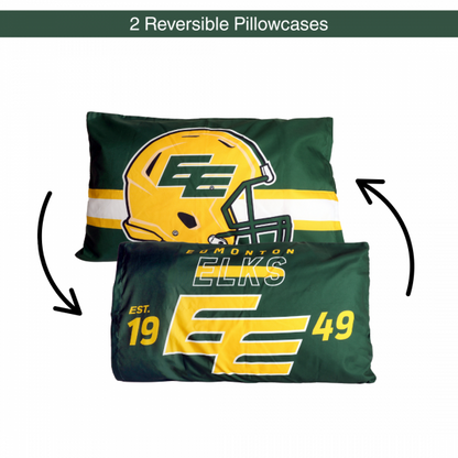 Edmonton Elks - 2 Pack Pillowcase