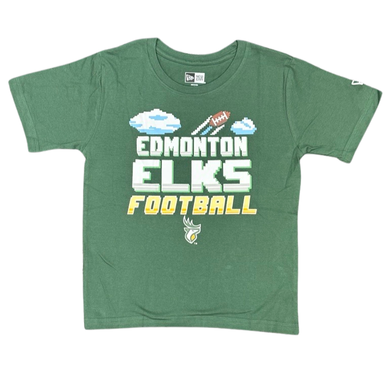 Edmonton Elks New Era Boys Arcade Tee