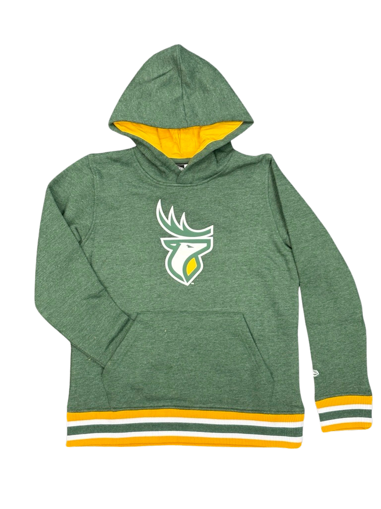 Edmonton Elks New Era Youth Elks Logo Hood