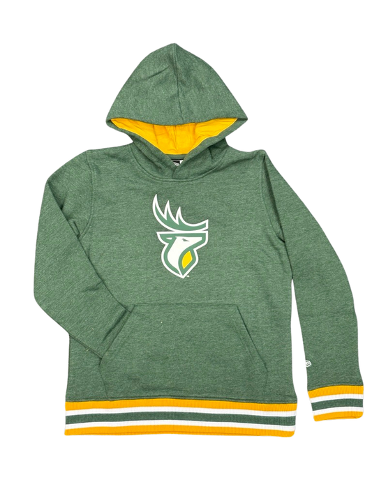 Edmonton Elks New Era Youth Elks Logo Hood