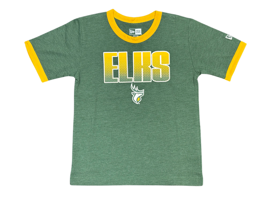 Edmonton Elks New Era Youth Gradient Wordmark Tee
