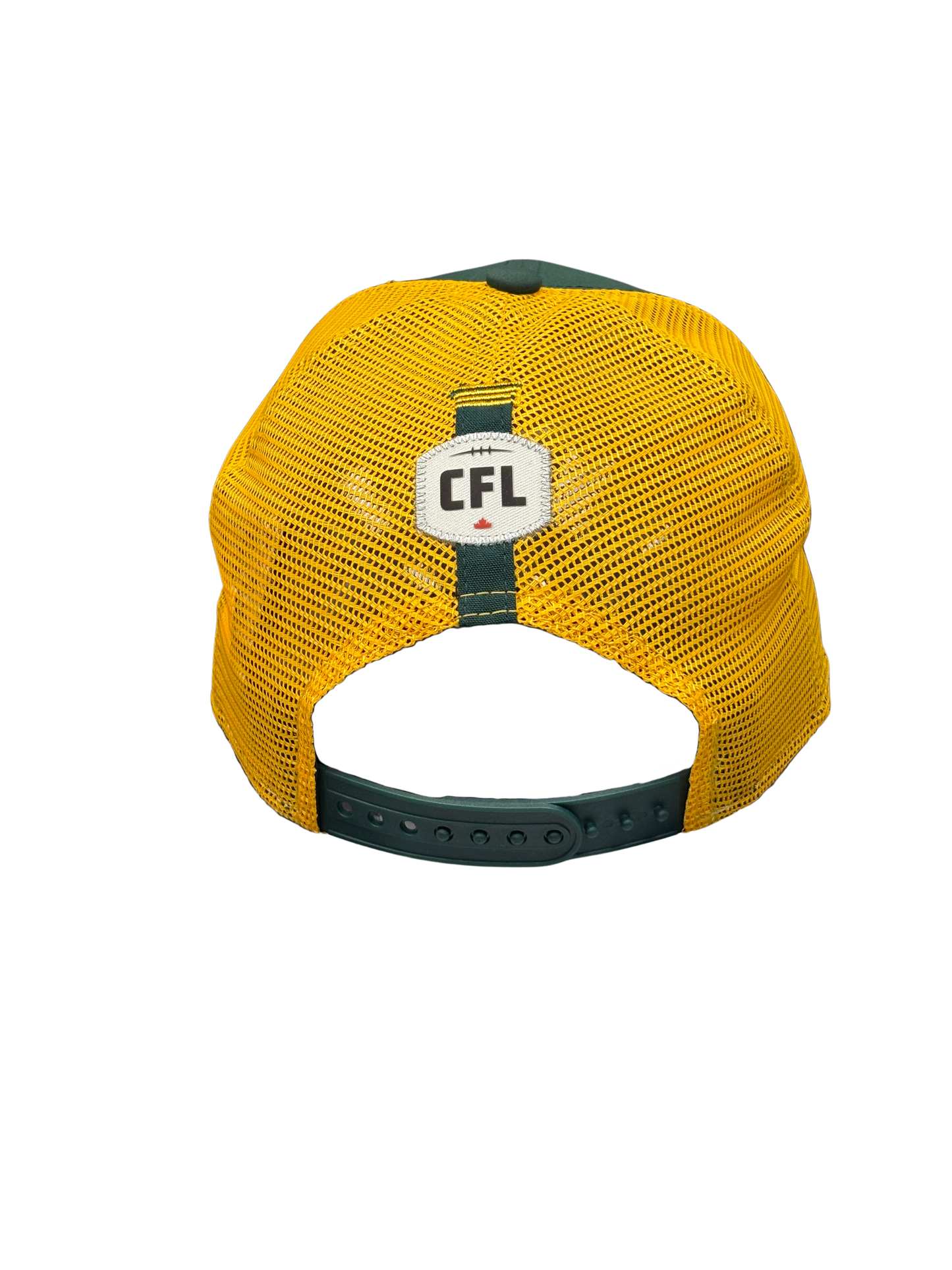 Edmonton Elks - New Era 940 Trucker Green and Gold Elks Logo