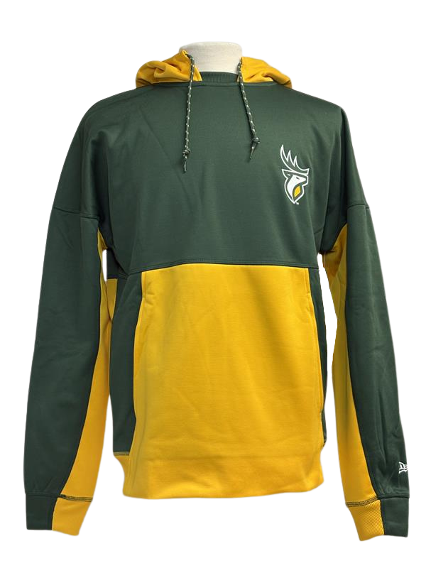 Edmonton Elks New Era Colour Block Hood
