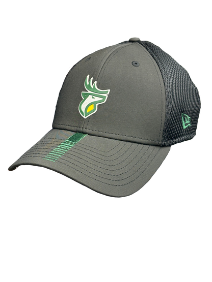 Edmonton Elks New Era 940 Stretch Snap Centre Stripe Black