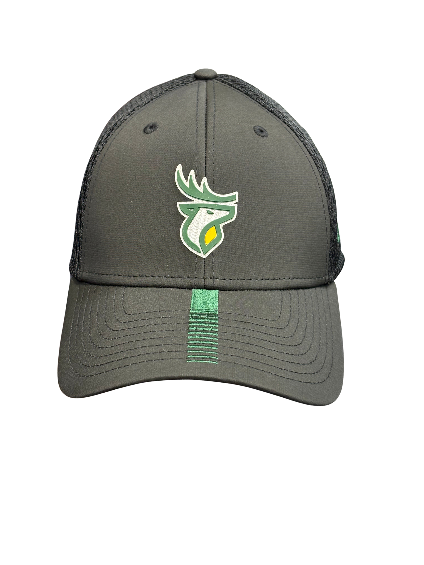 Edmonton Elks New Era 940 Stretch Snap Centre Stripe Black
