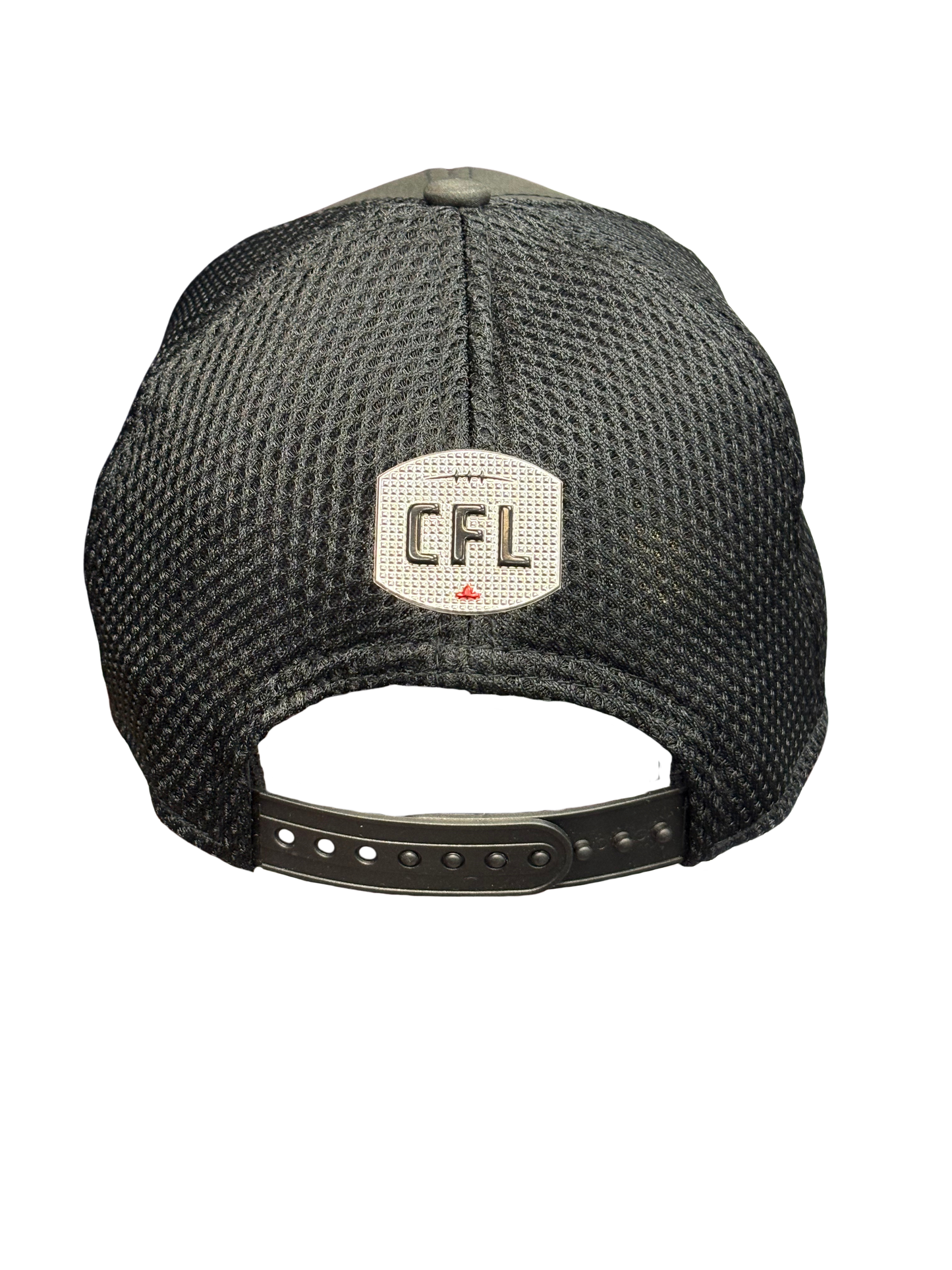 Edmonton Elks New Era 940 Stretch Snap Centre Stripe Black