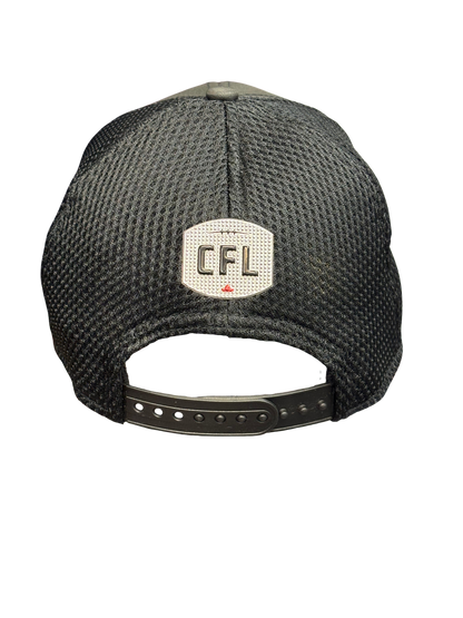Edmonton Elks New Era 940 Stretch Snap Centre Stripe Black