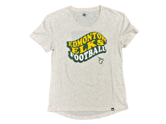 Edmonton Elks New Era Womens Confetti Tee