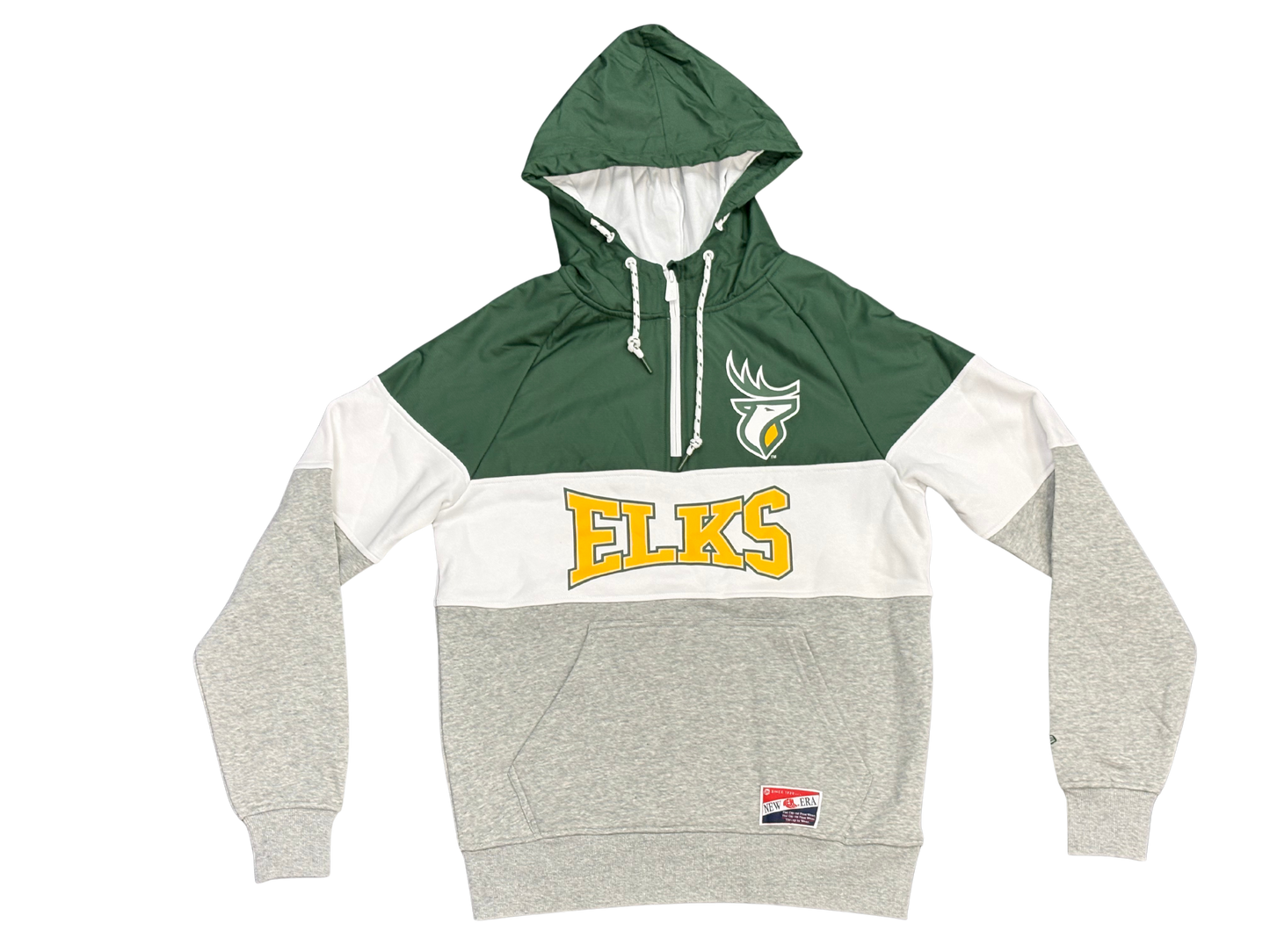 Edmonton Elks New Era Mens 3 Color 1/4 Zip