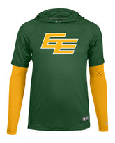 Edmonton Elks - New Era Merge L/S Hood
