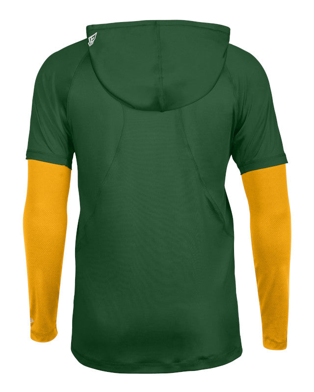 Edmonton Elks - New Era Merge L/S Hood