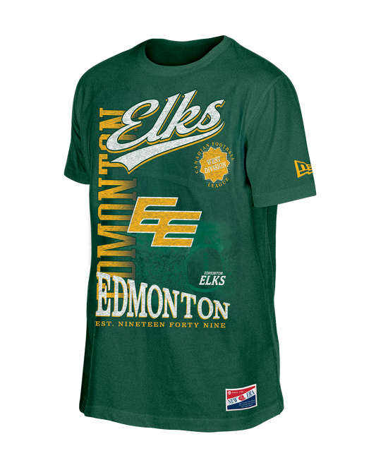 Edmonton Elks - New Era Font Tee