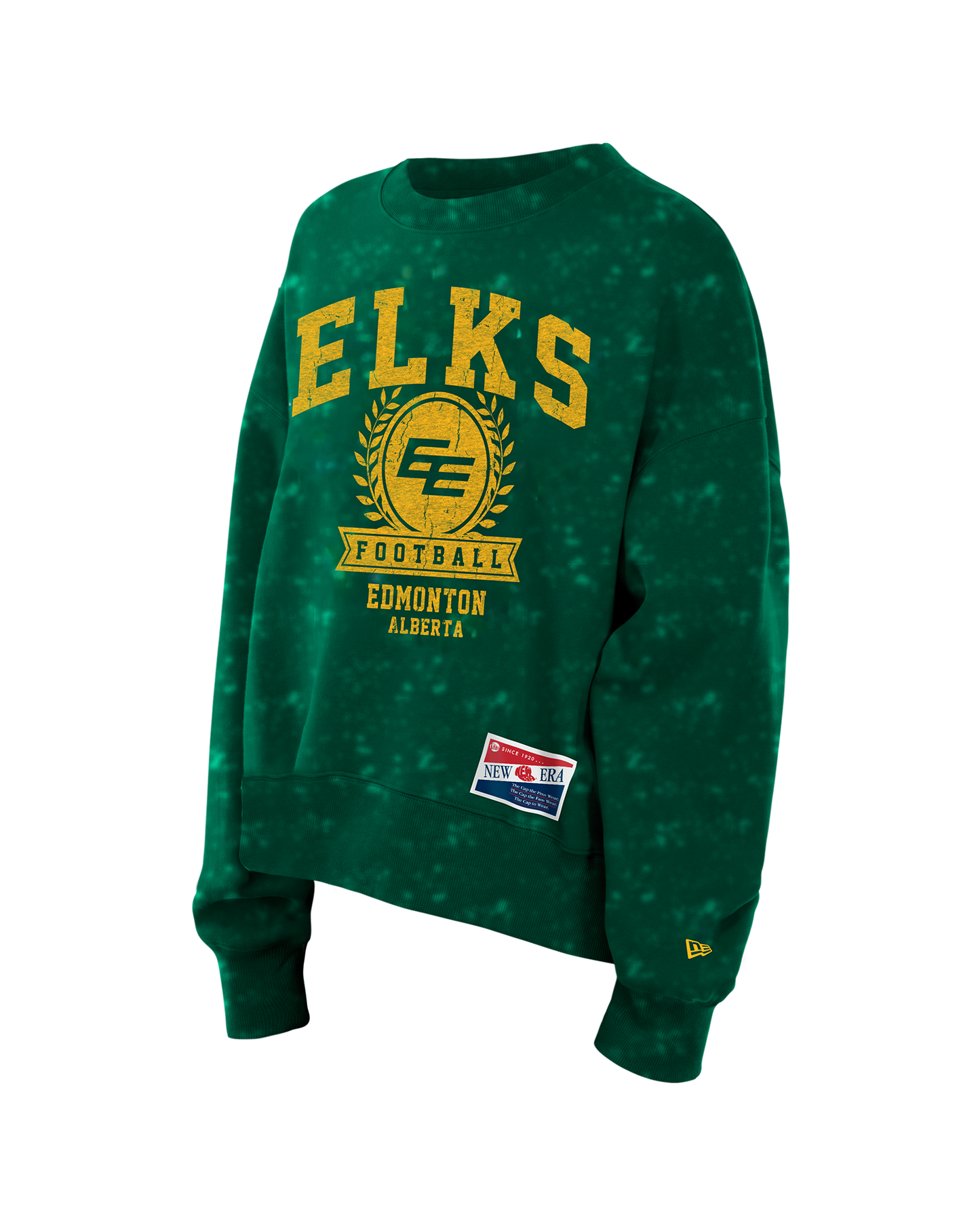 Edmonton Elks - New Era Womens Cropped Crewneck