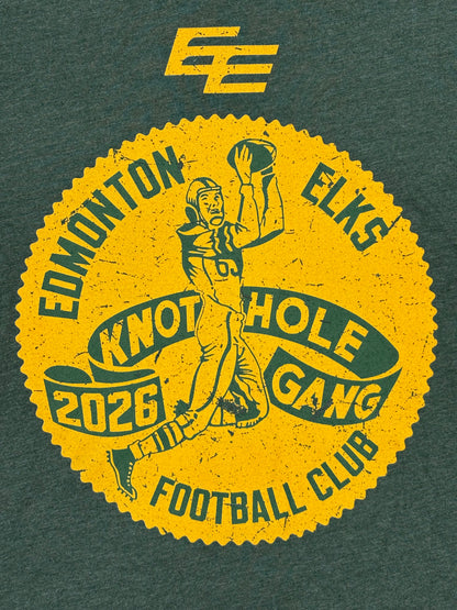 Edmonton Elks - Distressed Night Shield