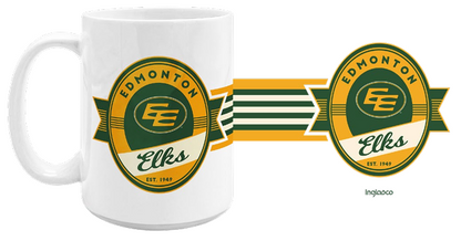 Edmonton Elks - Retro Logo Sublimated Mug