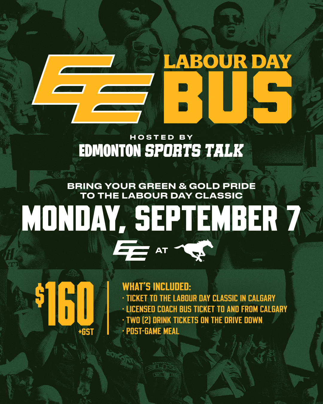 Labour Day Bus Hosted by Edmonton Sports Talk