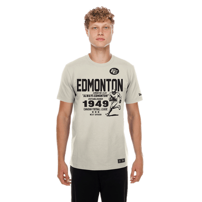 Edmonton Elks - New Era Turf Traditions Tan Tee